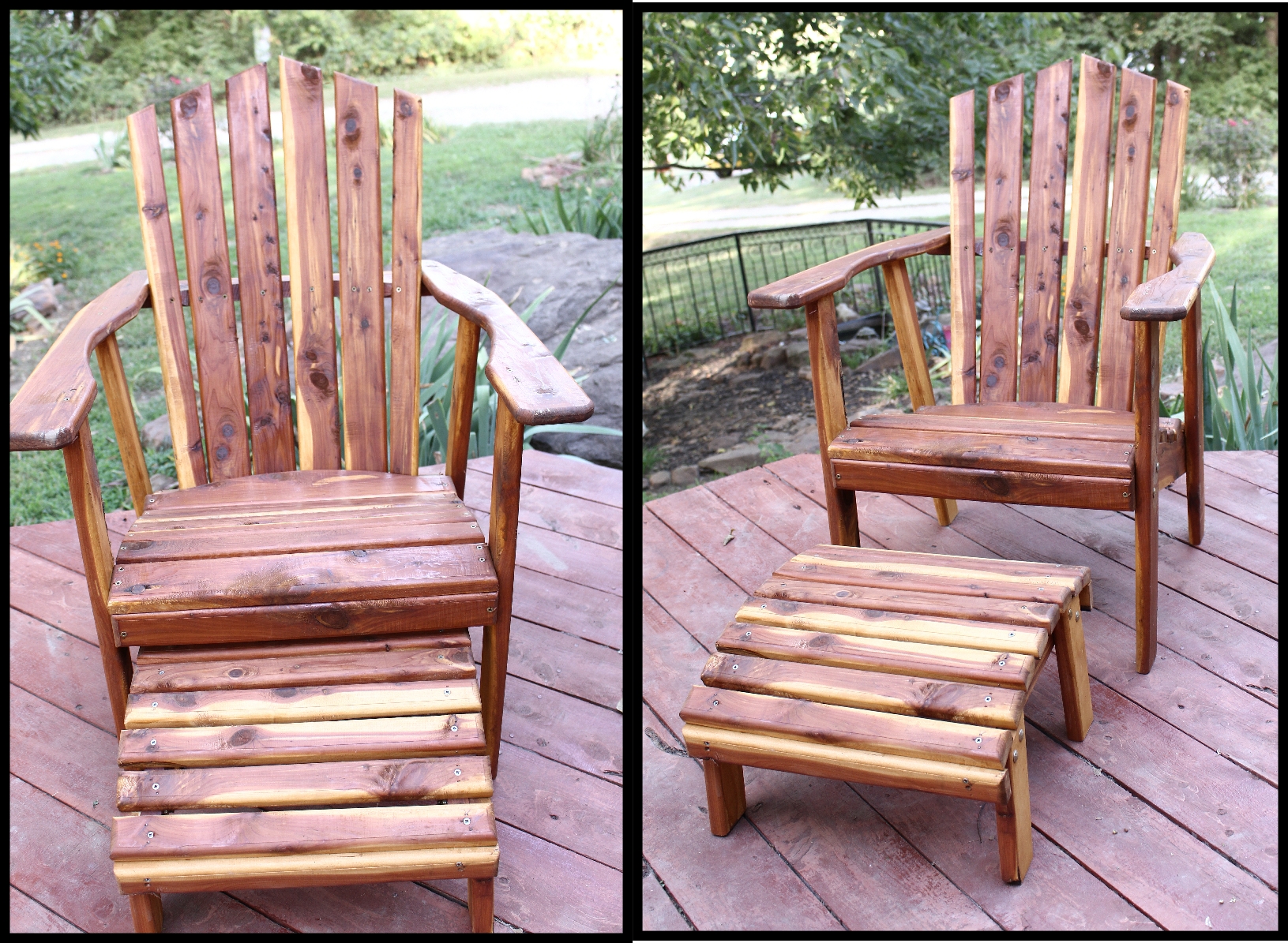 Deck and Patio Footstool 100 Cedar Wood » Clark's Creations